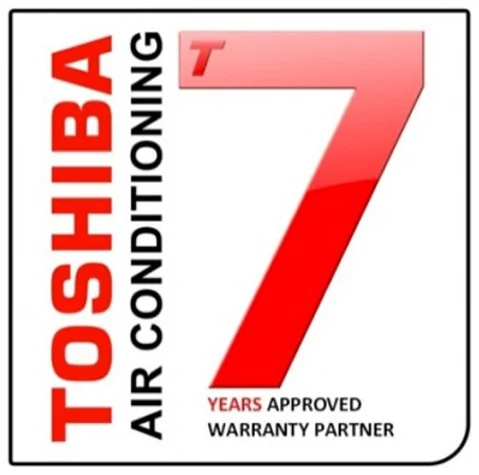 Toshiba Air Conditioning 7 year approved warranty partner